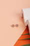 Heliophilia Silver Pendientes de Plata de Ley 925 en Rosa ELKAB92275R